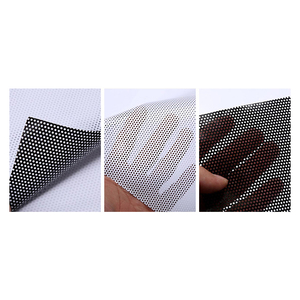 Perforated Dihital Printing One Way Vision <strong>Vinyl</strong> Window Film Self Adhesive <strong>Vinyl</strong> <strong>Vinyl</strong> One Way Vision - Product Image 4