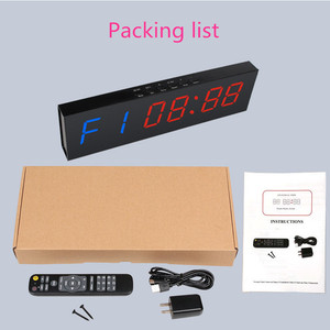 Produttore professionale portatile Display a Led palestra Timer digitale per la tempistica di esercizio - Product Image 3