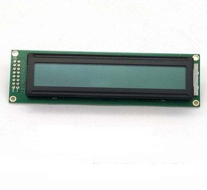 Il modulo Display LCD 24x2 con Display LCD a carattere 2402 ha un modulo di visualizzazione a colori blu giallo verde con interfaccia 8080 6800 - Product Image 1