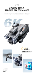 2024 New S1S Mini <strong>HD</strong> <strong>Camera</strong> Professional <strong>Drone</strong> 100M Remote Control Distance 18 Mins Long Flight RC <strong>Drone</strong> - Product Image 5