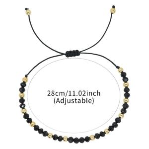 צמיד נחושת קריסטל ססגוני נשים בעבודת יד מחרוזת מותרות בעבודת יד מותרות תכשיטי אופנה יוקרה צמידים