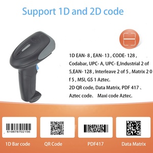 OEM inalámbrico Bluetooth 2D lector de código de barras de mano 1D 2D PDF417 lector de código de barras - Product Image 5
