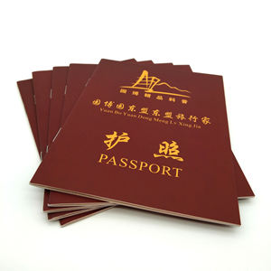 定制高质量培训编程护照书袖珍迷你小册子认证印刷 - Product Image 1