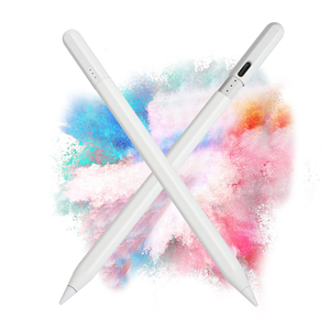 ปากกาแท็บเล็ตแบบไร้สายชาร์จไฟได้2023 2ND ปากกาสไตลัสดูดซับแม่เหล็กสำหรับ Apple Pencil สำหรับ iPad 8 9รุ่น10 - Product Image 1