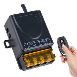 433 MHz telecomando Wireless AC220V 30A 1CH ricevitore relè trasmettitore di codice fisso per uso domestico ON/OFF cancello del Garage - Product Image 4