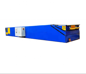 Cinta transportadora de paquetes retráctil automática azul, cinta transportadora telescópica para carga y descarga