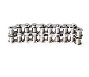 Good Performance <strong>16b</strong> Double Roller <strong>Chain</strong> Sustainable Stainless Steel with Heat Treatment Transmission Part for Transporter - Product Image 4