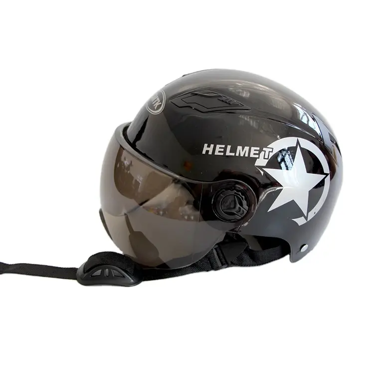 새로운 도착 최고의 판매 안전 플립 오토바이 헬멧 내부 태양 바이저 모두 저렴한 오토바이 헬멧
