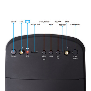 LS-800Dビデオゴーグル5.8G受信40CH画像伝送と5インチDVRレコードFPVリモコン - Product Image 5