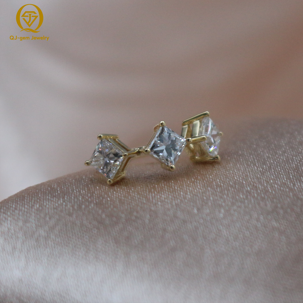 Diamante color oro/blanco D