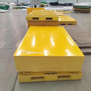 Çin fabrika 10mm 50mm kalın plastik Uhmw PE levha Uhmwpe kurulu/PE Panel/HDPE ped plaka paneli - Product Image 1