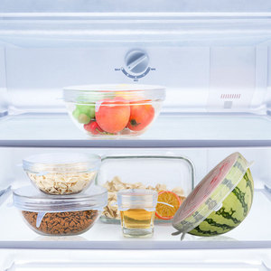 Hot bán 6 gói Silicone Stretch Nắp tái sử dụng kín thực phẩm bao gồm cho bát thức ăn thừa tươi giữ lưu trữ trong tủ lạnh - Product Image 6