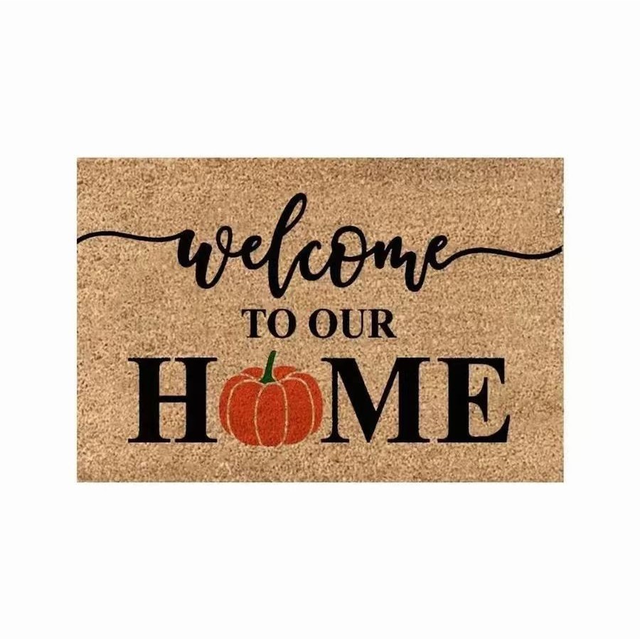 Tapis de sol en fibre de coco imitation Halloween - 7