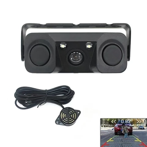 Alarm <strong>3</strong> in 1 HD 1080P Video Parking <strong>Sensor</strong> Car <strong>Reverse</strong> Backup Rear View Camera with <strong>2</strong> Radar Detector <strong>Sensors</strong> Car <strong>Reverse</strong> Camera - Product Image 3
