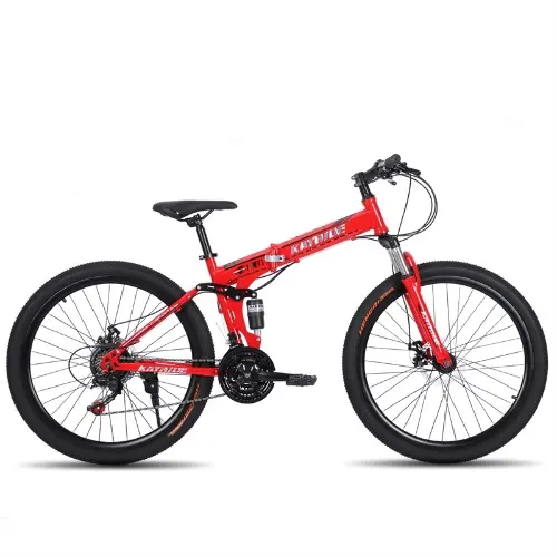 Più popolare mountain bike pieghevole mountain bike a velocità variabile lega di alluminio in acciaio ad alto tenore di carbonio