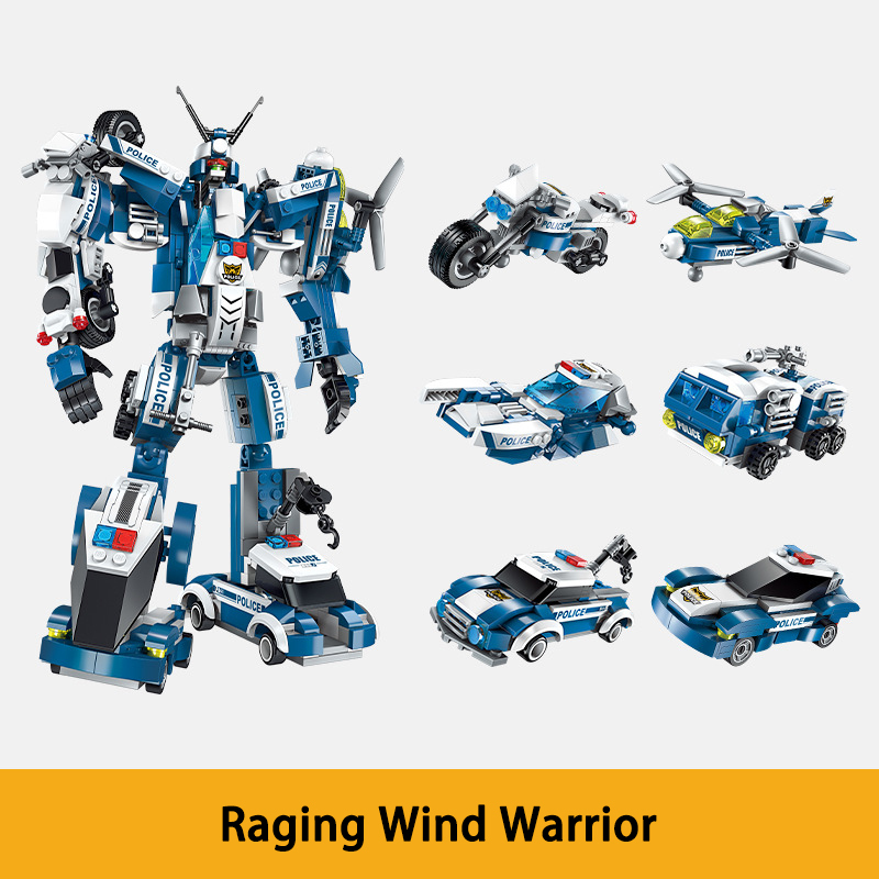 6-in-1 wind warior king kon random 1 box