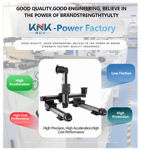 KNK Fábrica Precio barato Personalización Aleación de aluminio Cnc para impresión Pulverización XYZ Mesa de módulo lineal de pórtico de 3 ejes - Product Image 3
