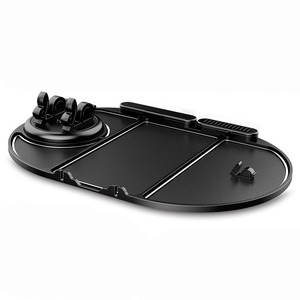 シリコンノンスリップダッシュボードステッカーパッド車用インテリアアクセサリー駐車番号カードキーケーブル収納インテリアキット - Product Image 1