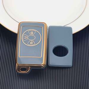 トヨタスマートリモート3ボタンTPU車のキーカバー保護フォブカムリアバロンカローラヤリスノアタラゴMark Estima - Product Image 5