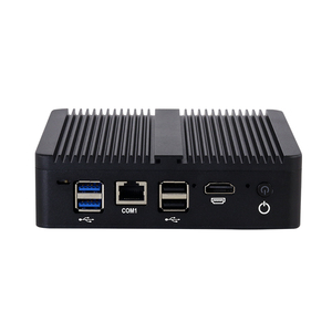 Newest Barebone Mini PC 6 Ethernet <strong>Lan</strong> In-tel Ce-leron J1900 Quad Core PFesense Firewall Computer Router with 8G Ram 12G SSD WIF