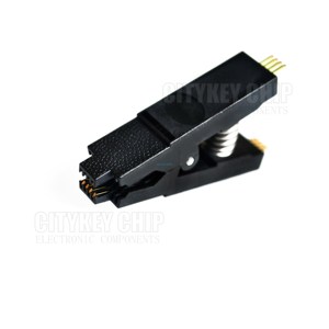 Aggiornamento versione SOIC8 SOP8 Test Clip per EEPROM 93CXX / 25CXX / 24CXX In-Circuit Programming + 2 adattatori - Product Image 5