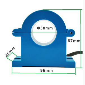 Sensor de voltaje de corriente de fuga de 48V DC de salida analógica de efecto Hall/transductor de aislamiento de corriente residual de 5V AC