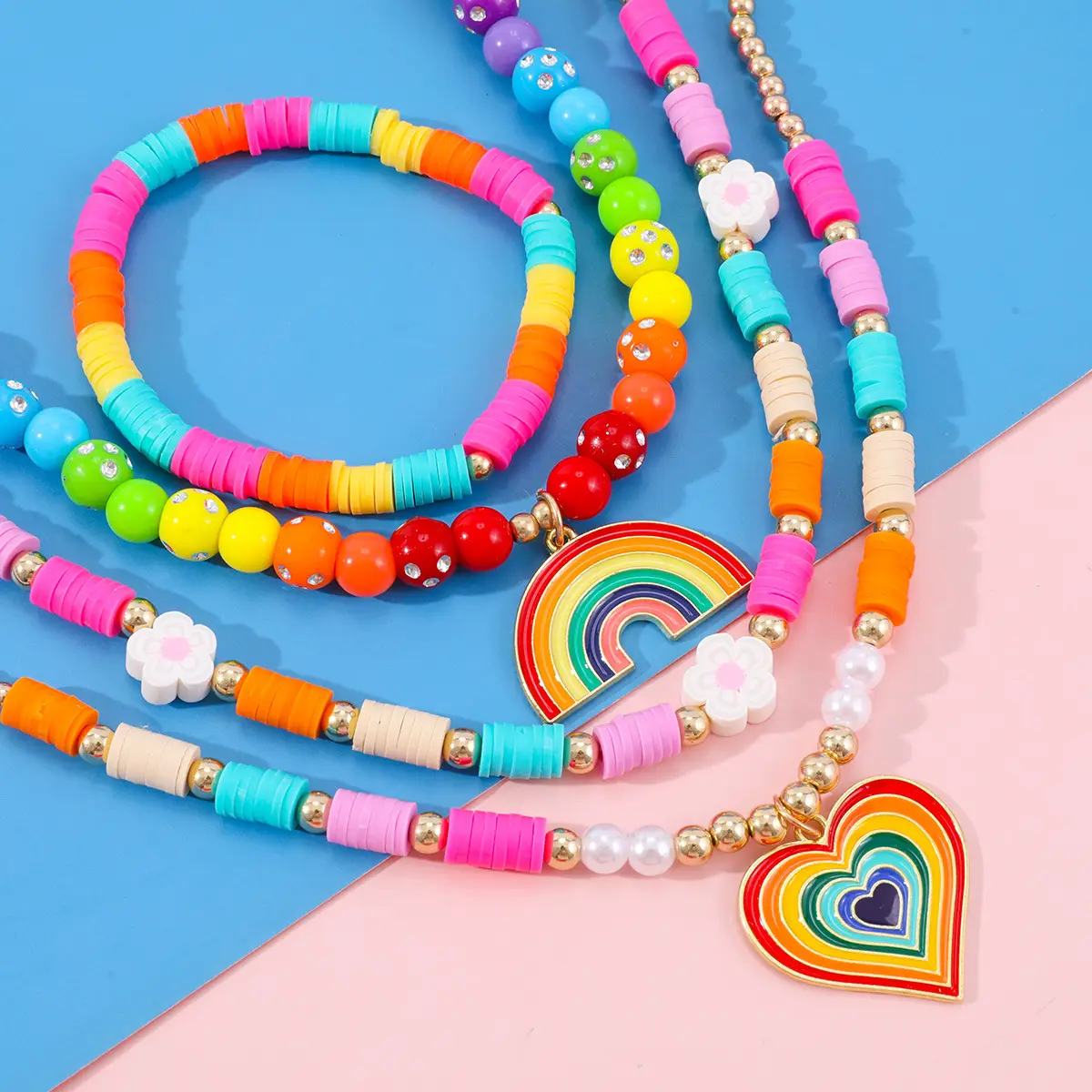Accessori per perline costume per bambini kit per la creazione di gioielli per set di collane per bambini