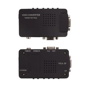 Convertidor Pro RCA a VGA AV a VGA con escalado automático y reducción de ruido para CCTV/equipo educativo