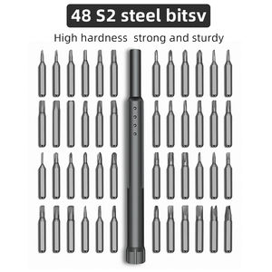 48-In-1 hassas DIY sınıf çelik tornavida seti çok amaçlı yeni S2 aracı tamir kullanımı için özelleştirilebilir OEM kolu ile - Product Image 2