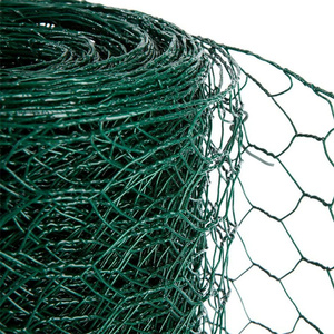 PVC-beschichtetes sechseckiges Draht geflecht Verzinkter Hühner zaun für Geflügelfarm-Maschen netz - Product Image 2
