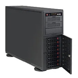 4U/Full Towerแชสซี 743TQ-1200B-SQ 8x 3.5" SAS/SATA BackplaneสําหรับHot-Swappableไดรฟ์ 1200Wด้านหน้าI/Oพอร์ต: 2x USB 3.0 - Product Image 2