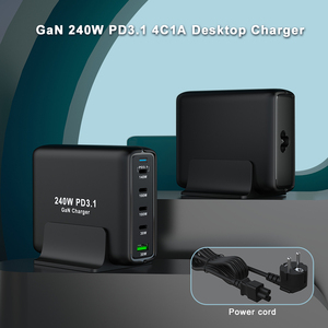 ชาร์จ USB Type C เครื่องชาร์จแล็ปท็อปดั้งเดิมที่รวดเร็วอัจฉริยะ 240w GaN เครื่องชาร์จเดสก์ท็อปสําหรับ iPhone Apple Samsung - Product Image 2