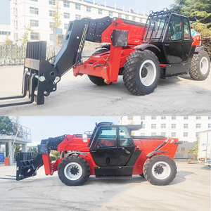 Doppio carrello elevatore telescopico caricatore per contenitore fascio di pietra lastre di vetro carico e scarico handler da 14m di sollevamento - Product Image 2