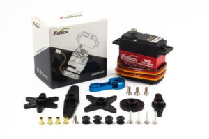 360 gradi di rotazione continua 25KG Digital Metal Gear doppio asse Servo 4.8-6V per RC Robot Arduino parti del modello DIY