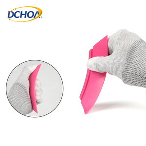Dchoa 5.5 ''ที่ปาดน้ำเทอร์โบสีชมพูชุดเครื่องมือสำหรับติดตั้งเครื่องมือปาดน้ำหน้าต่างสีอ่อน - Product Image 4