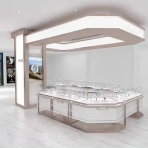 Modern Retail Watch Mall Kiosk 3D Design Custom Watch Glass Display Cabinet Watch <strong>Shop</strong> Fittings