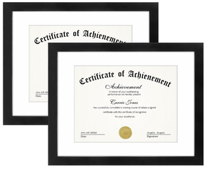 Modern Photo <strong>Frame</strong> with UV Printed Mat <strong>8x10</strong> 11x14 Inch <strong>4</strong> Colors Black White Walnut Natural Wood A1 A2 A3 A4 <strong>4</strong>-Inch Picture <strong>Frame</strong> - Product Image 1