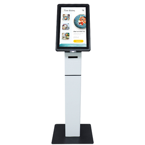 Quiosco de escritorio o suelo personalizado, autoservicio táctil de 21,5 pulgadas con soporte para terminal POS, escáner de código de barras qr - Product Image 1