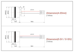 PT124B-3102 Customizable <strong>Analog</strong> <strong>Output</strong> Oil Filled Piezoresistive Silicon Pressure <strong>Sensor</strong> Core - Product Image 3