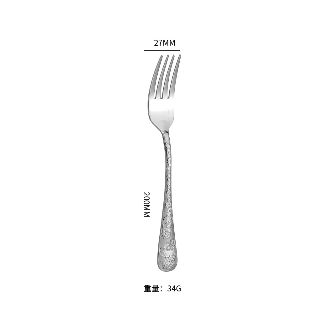 Silver dinner fork