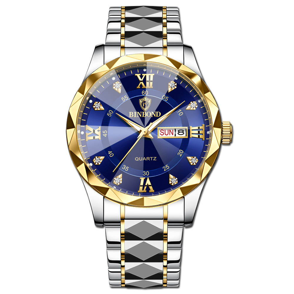 Superficie oro-blu - guscio ad anello dorato