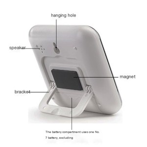Цифровой кухонный таймер с магнитным ЖК-дисплеем - Product Image 4