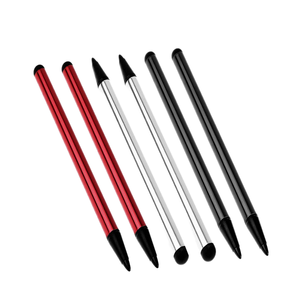 双头两用电阻电容笔塑料电容笔手写笔适用于<span class=keywords><strong>iPad</strong></span> Pro Air手机触摸屏铅笔