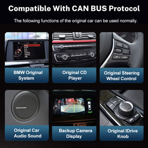 8 + 12.3 GB GPS Carplay & DSP ile 256 inç Android 12 araba radyo BMW 6 7 serisi 2010 ~ 2015 için radyo Android ekran 2010 ~ 2015 - Product Image 4