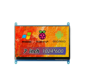 Pannello di visualizzazione Touch Screen capacitivo da 7 pollici 1024*600 Raspberry Pi Display moduli LCD ad alta risoluzione - Product Image 1