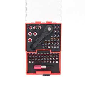 KAFUWELL SC23309E profesyonel tedarik Diy aracı S2 malzeme Pvc halka 41 adet Ph Pz Sl H T S hızlı bırakma tornavida uçları seti - Product Image 3
