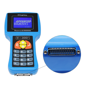 Neueste T300 V7.2 T-Code Spanischer Autos chl üssel programmierer Scanner Diagnose werkzeug Auto Transponder Key Maker mit 7 Kabeln 9 Adaptern