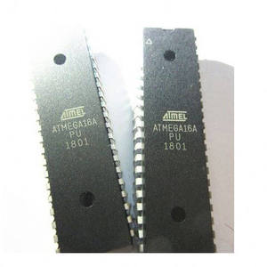 Lex nuovo e originale microcontrollore IC 8-Bit 16MHz 16KB FLASH 40pdip ATMEGA16A-PU - Product Image 1