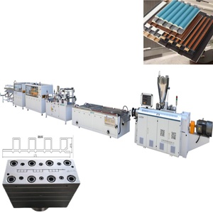 3D WPC PVC Wall Boards Panels <strong>Grating</strong> Ceiling Board Cladding Making <strong>Machine</strong> for Indoor Decoration - Product Image 1