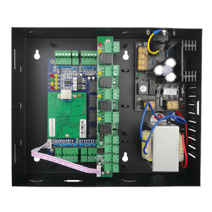 TCP IP Wiegand 26 34 Standard di rete 4 porte pannello di controllo per il sistema di controllo accessi Rfid estendere il controllo di allarme antincendio